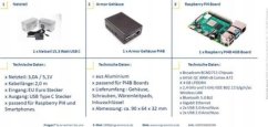 Raspberry Pi 4B ARMOR 4GB KIT V .