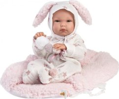 Llorens Bábika winylowa bobas 35 cm Bimba z nosidełkiem
