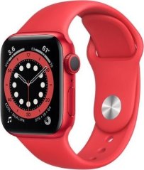 Apple Watch 6 GPS 40mm Red Alu Red Sport Červený (M00A3WB/A)