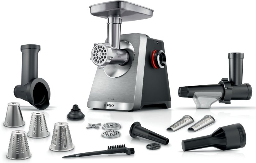 Bosch Seria 8 MultiPower 2500 W ze stali nierdzewnej (MFWS860M)