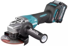 Makita Makita cordless angle grinder GA016GM201 XGT, 40V (blue/black, 2x Li-Ion XGT battery 4.0Ah, MAKPAC size 4)