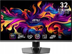 MSI MSI MPG 321URXDE QD-OLED monitor komputerowy 80 cm (31.5") 3840 x 2160 px 4K Ultra HD QDOLED Čierny