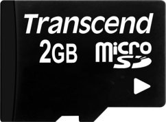 Transcend MicroSD 2 GB Class 4  (TS2GUSDC)