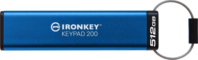Kingston Kingston IronKey Keypad 200 512GB USB-A AES Encrypted