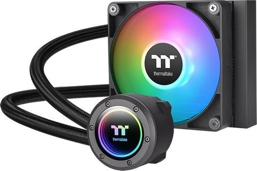 Thermaltake Thermaltake TH120 Procesor Chłodnica cieczy all-in-one 12 cm Čierny 1 ks