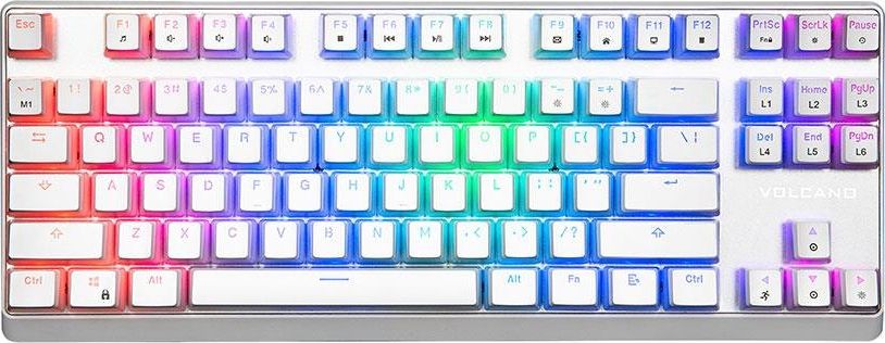 Modecom Volcano Lanparty Pudding Edition Outemu Brown (K-MC-LANPARTY-U-RGB-BROWN-200-P)