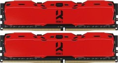 GoodRam IRDM X, DDR4, 32 GB, 3200MHz, CL16 (IR-XR3200D464L16A/32GDC)