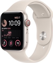 Apple Watch SE 2022 GPS + Cellular 40mm Starlight Alu Sport  béžový