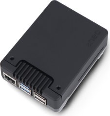 Argon40 Obudowa Argon NEO 5 M.2 NVMe PCIe do Raspberry Pi 5 - z ventilátorem i radiatorem - aluminiowa - Čierna}