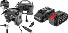 Graphite Kompresor Energy+ 18V 58GE113 + akumulator 4 Ah z ładowarką 58GE132