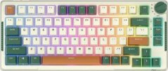 Royal Kludge Klawiatura mechaniczna Royal Kludge RKH81 RGB, Sky cyan switch (Zelená)
