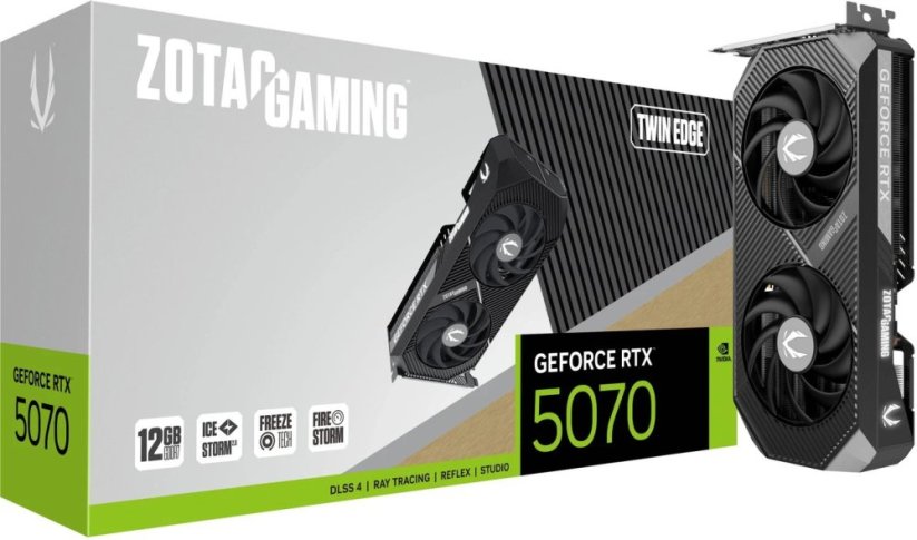 Zotac Zotac RTX 5070 Twin Edge                12GB GDDR7 HDMI 3xDP