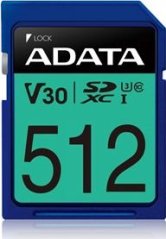ADATA Premier Pro SDXC 512 GB Class 10 UHS-III/U3 V30 (ASDX512GUI3V30S-R)