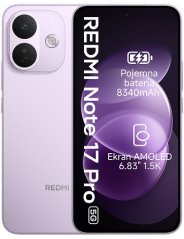 Xiaomi Redmi Note 17 Pro 5G 6GB RAM 256GB - Fialový (80844)