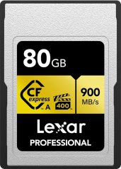 Lexar Professional Gold CFexpress 80 GB  (LCAGOLD080G-RNENG)