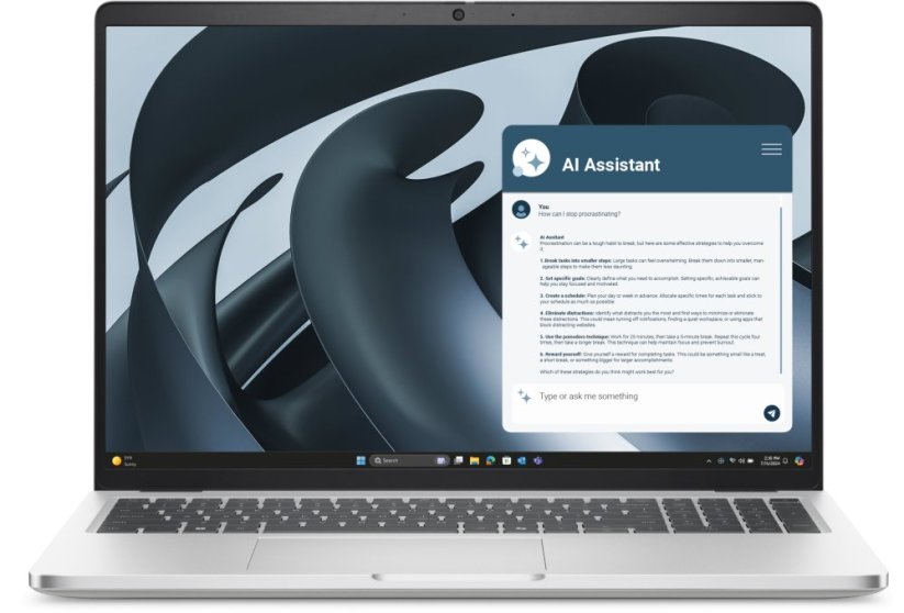 Dell Pro 16 Plus PB16255 AMD Ryzen 5 220 Notebook 40,6 cm (16") Full HD+ 16 GB LPDDR5x-SDRAM 512 GB SSD Wi-Fi 7 (802.11be) Windows 11 Pro Prokovyna, strieborný Czeski, Słowacki (7DF96)