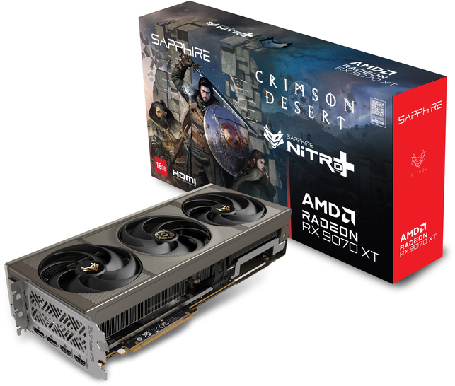 Sapphire Nitro+ Radeon RX 9070 XT OC Crimson Desert 16GB GDDR6 (11348-10-20G)
