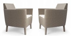 Elizabeth Arden Garden chairs 2 pcs. Salemo Duo besi 8711245158846
