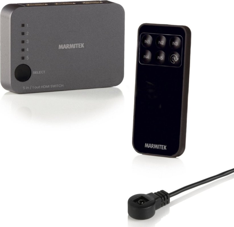 Marmitek Marmitek Connect 350 UHD 2.0 HDMI AutoSwitch 5 in/1 out 4K60