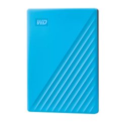 WD WD My Passport WDBR9S0060BBL - Festp - verschlusselt - 6 TB - extern (tragbar) - USB 3.2 Gen 1 - 256-Bit-AES - Sky