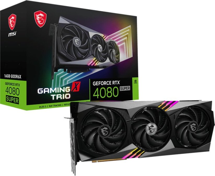 MSI GeForce RTX 4080 SUPER 16G GAMING X TRIO