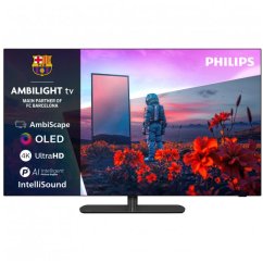 Philips Ambilight televízor121,9 cm (48") 4K Ultra HD Smart TV Wi-Fi Sivý (48OLED811/12)