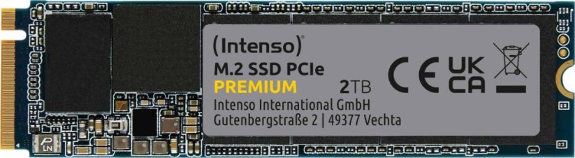 Intenso Intenso M.2 SSD PCIe Premium 2TB Gen.3x4 NVME 1.3 retail