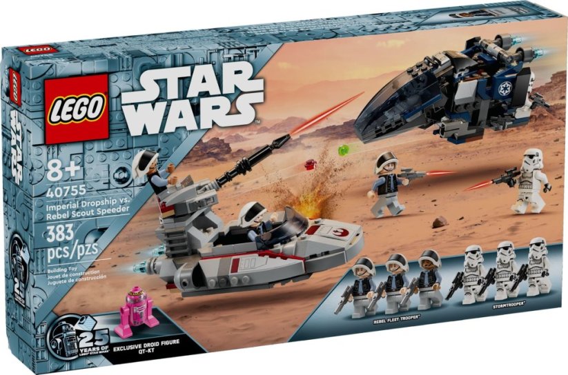 LEGO Star Wars Imperialny transportowiec kontra zwiadowczy śmigacz Rebelii (40755)