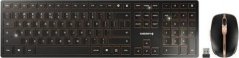 Cherry Cherry Desktop DW 9100 SLIM [US/EU] WL AES black/copper BT Lithium Akku - wochenlange Nutzung ohne Aufladung