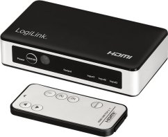 LogiLink LogiLink Switch HDMI 3x1-Port, 4K/60Hz, HDCP,HDR,CEC,RC