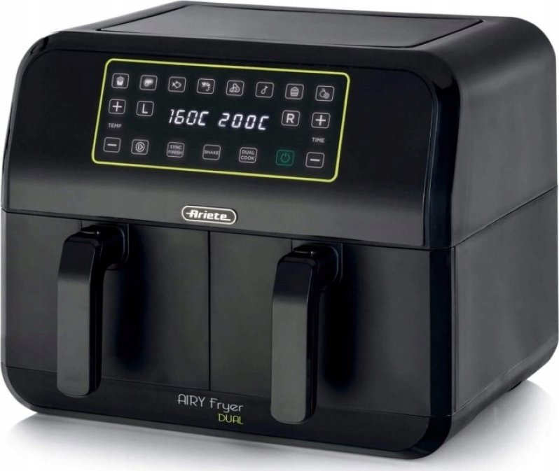 Ariete 4623/00 Podwójny 8 l 1700 W Frytkownica na gorące powietrze Čierny
