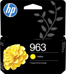 HP 963 - 9.5 ml - Žltý - originálny - Officejet - Toner - do Officejet 9012, Officejet Pro 90XX (3JA25AE#LS1)