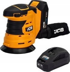 JCB JCB SZLIFIERKA MIMOŚRODOWA 18V 125mm  1x2,0Ah Taška
