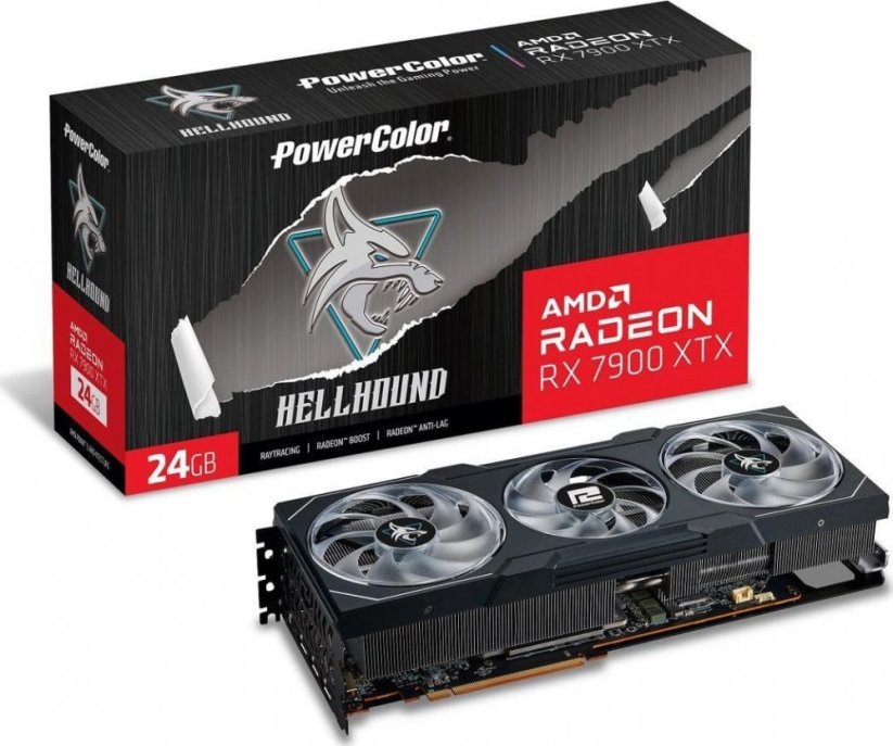 Power Color Radeon RX 7900 XTX Hellhound 24GB GDDR6 (RX 7900 XTX 24G-L/OC)
