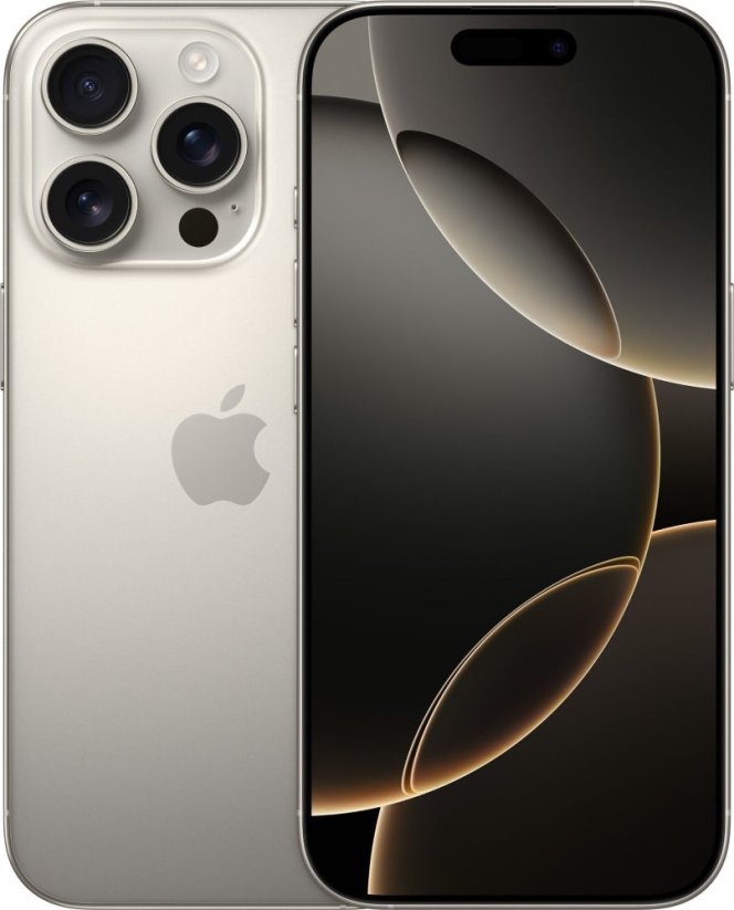 Apple iPhone 16 Pro 5G 8/512GB Sivý  (MYNQ3SX/A)