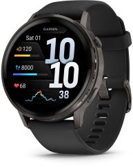Garmin Venu 4 45 mm čierne/bridlicovo sivá