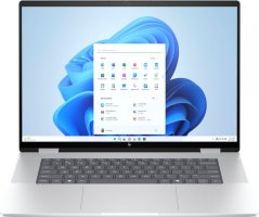 HP HP ENVY x360 16-ac0000nw Intel Core Ultra 7 155U Hybryda (2w1) 40,6 cm (16") Ekran dotykowy 2.8K 16 GB LPDDR5-SDRAM 1 TB SSD Wi-Fi 7 (802.11be) Windows 11 Home strieborný