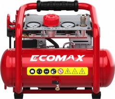 Eco-Max Air compressor EMX 800W Oilfree 6L, Silent, Ecomax*