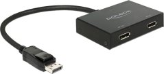 Delock Splitter DisplayPort/2x DisplayPort (87665)