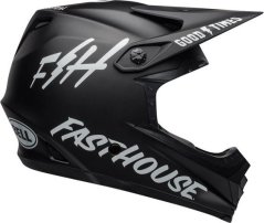 Bell Prilba na celú tvár FULL-9 FUSION MIPS fasthouse matte black white r. XS (51-53 cm)