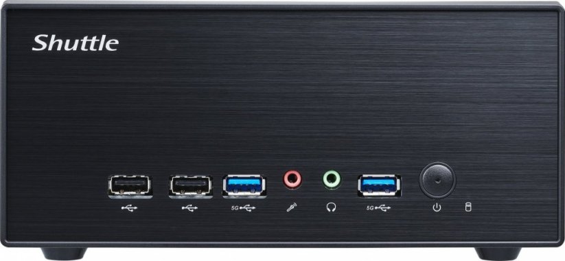 Shuttle Shuttle XPC slim XH510G2, Barebone (black, without operating system)