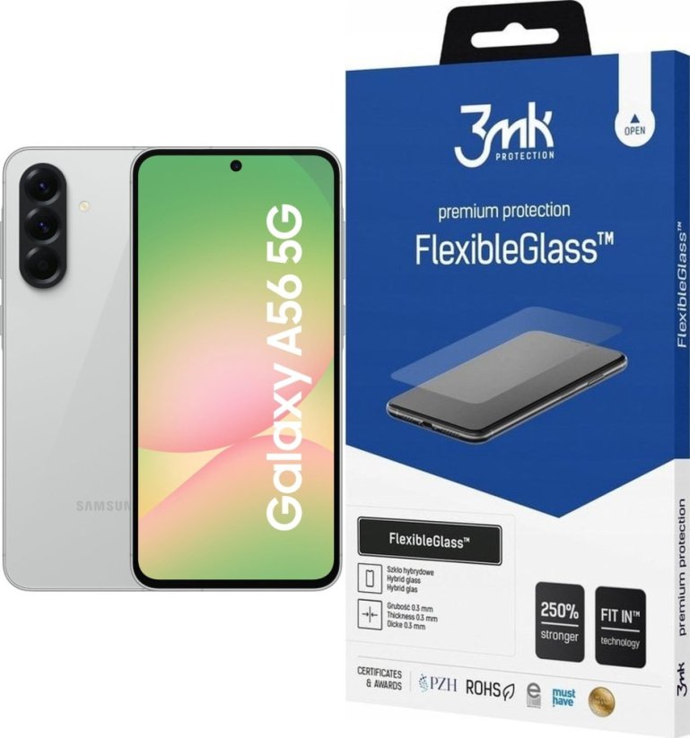 Samsung Galaxy A56 5G 8/256GB Szary (SM-A566BZACEUE) + FlexibleGlass