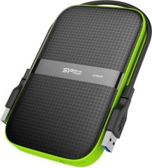 Silicon Power Armor A60 5TB  BLACK-GREEN (SP050TBPHDA60S3K)