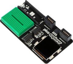 Pimaskáčovýni Pico Explorer Base - płytka rozszerzeń do Raspberry Pi Pico - Pimaskáčovýni}