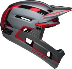 Bell Prilba na celú tvár BELL SUPER AIR R Rozmer prilbau: S(51-55 cm), Wybierz farba: Matte Grey Red