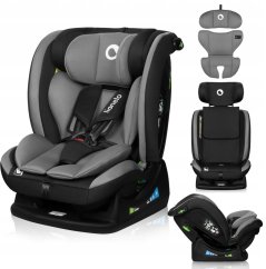 Lionelo Automobilinė kėdutė Lionelo Aart I-size, 0-36 kg, grey stone