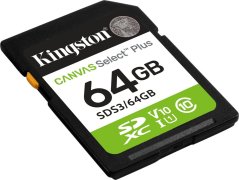 Kingston Canvas Select Plus SDXC 64 GB Class 10 UHS-I/U1 V10 (SDS3/64GB)