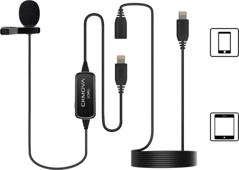CKMOVA LCM6L Krawatowy na Lightning