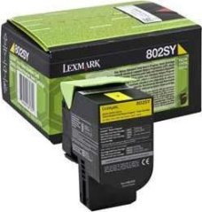 Lexmark 80C2SY0 Yellow Originál  (80C2SY0)