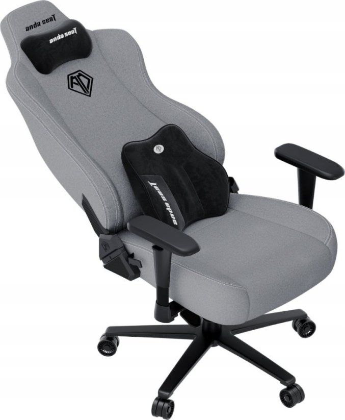 Anda Seat Fotel gamingowy Novis Plus XL Sivý obrotowy